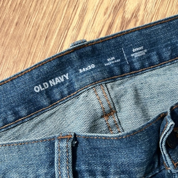 Old navy blue jeans, like new - Picture 2 of 3